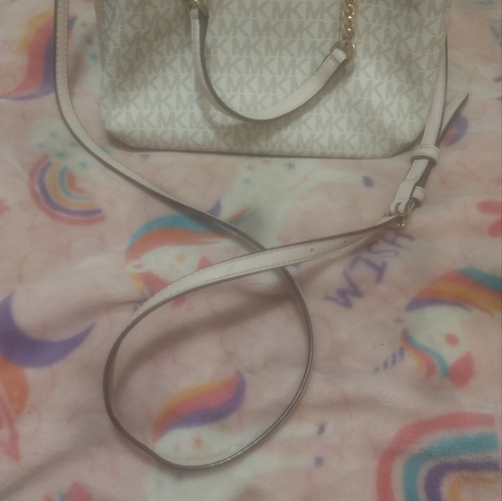 Michael Kors Cream Crossbody Bag